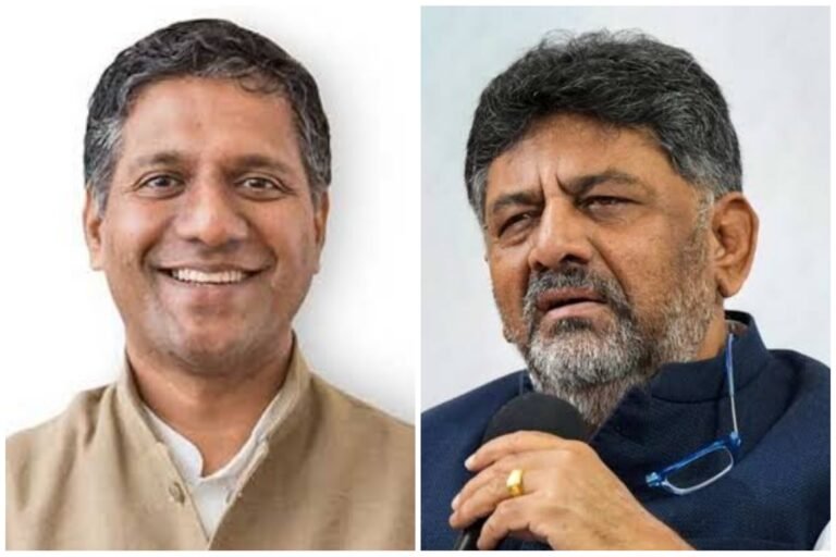 ರಾಜ್ಯ ರಾಜಕಾರಣದಲ್ಲಿ ಕುತೂಹಲ ಹುಟ್ಟಿಸಿದ ಡಿಕೆಶಿ, ಬೆಲ್ಲದ್ ಭೇಟಿ.!