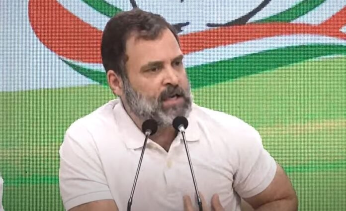 rahul gandhi takes on a journalist