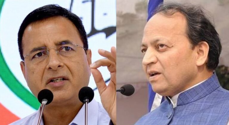 surjewala and arun singh