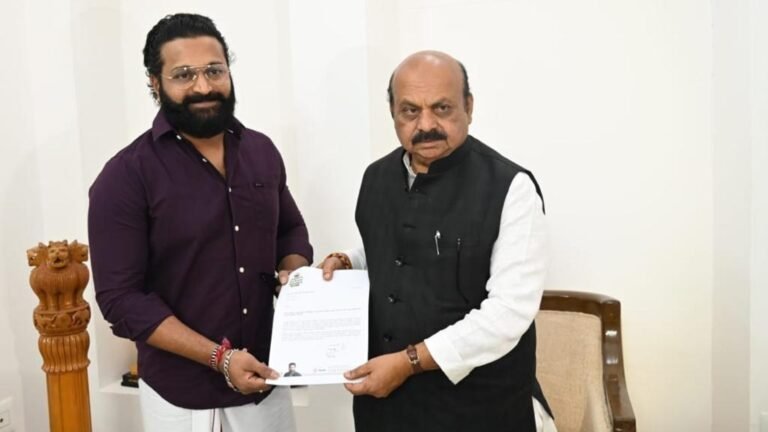 ಸಿಎಂ ಭೇಟಿಗೆ ರಾಜಕೀಯ ಅರ್ಥ ಬೇಡ: ನಟ ರಿ‌ಷಬ್ ಶೆಟ್ಟಿ