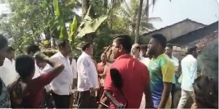 ಮತಪ್ರಚಾರಕ್ಕೆ ತೆರಳಿದ್ದ ಬಿವೈ ವಿಜಯೇಂದ್ರಗೆ ಪ್ರತಿಭಟನೆ ಬಿಸಿ.!