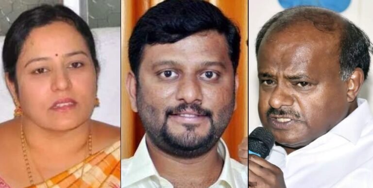 bhavani revanna,swaroop and hd kumaraswamy