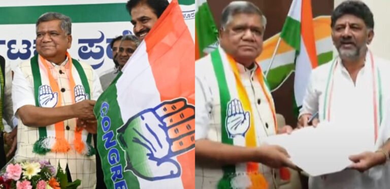 jagdish shetter recieves b form