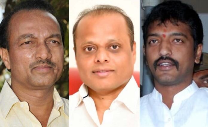 manjunath gowda, nagaraj chabbi and raghu achar