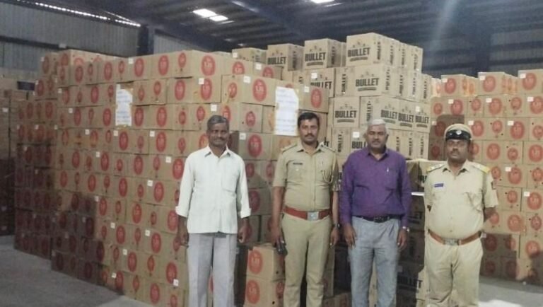 unaccounted liquor seized