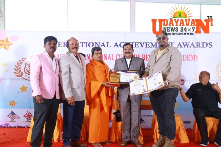 ಡಾ. ವಾಸುದೇವ ಅವರಿಗೆ ಅಂತರರಾಷ್ಟ್ರೀಯ ಎಕ್ಸಲೆನ್ಸ್ ಎಡಿಟರ್ ಅವಾರ್ಡ…!!!