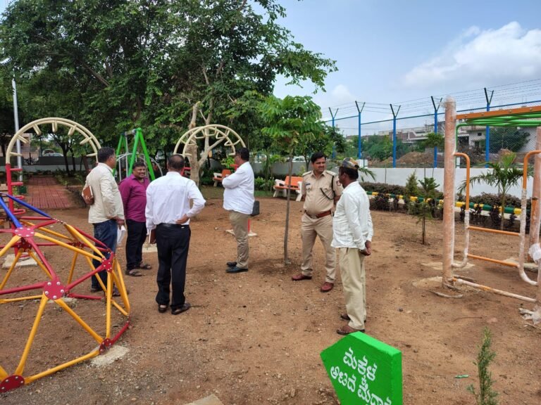 ಶೀಘ್ರದಲ್ಲಿಯೇ ಮುದ್ದೇಬಿಹಾಳ ಜನತೆಗೆ ಸಿಗಲಿದೆ ಸಕಲ ಸೌಲಭ್ಯ ಉಳ್ಳ ಉದ್ಯಾನವನ…!!!