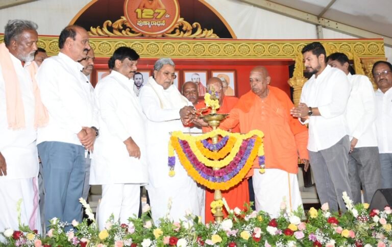 ದೇವನೂರು: ಶ್ರೀ ಗುರುಮಲ್ಲೇಶ್ವರರ 127ನೇ ಪುಣ್ಯಾರಾಧನೆ ಅರ್ಥಪೂರ್ಣ ಆಚರಣೆ