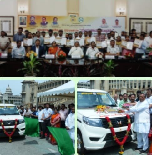 ಕಾನೂನು ಮಾಪನ ಶಾಸ್ತ್ರ ಇಲಾಖೆಯ ಬಲವರ್ಧನೆಗಾಗಿ ವಿವಿಧ ಹಂತದ ಹುದ್ದೆಗಳ ಸೃಜನೆ ಹಾಗೂ ಗ್ರಾಹಕರ ಹಿತರಕ್ಷಣೆಗಾಗಿ ತಪಾಸಣೆ ನಡೆಸಲು 17 ನೂತನ ವಾಹನಗಳ ಹಂಚಿಕೆ ಆಹಾರ ಸಚಿವ ಕೆಹೆಚ್. ಮುನಿಯಪ್ಪ