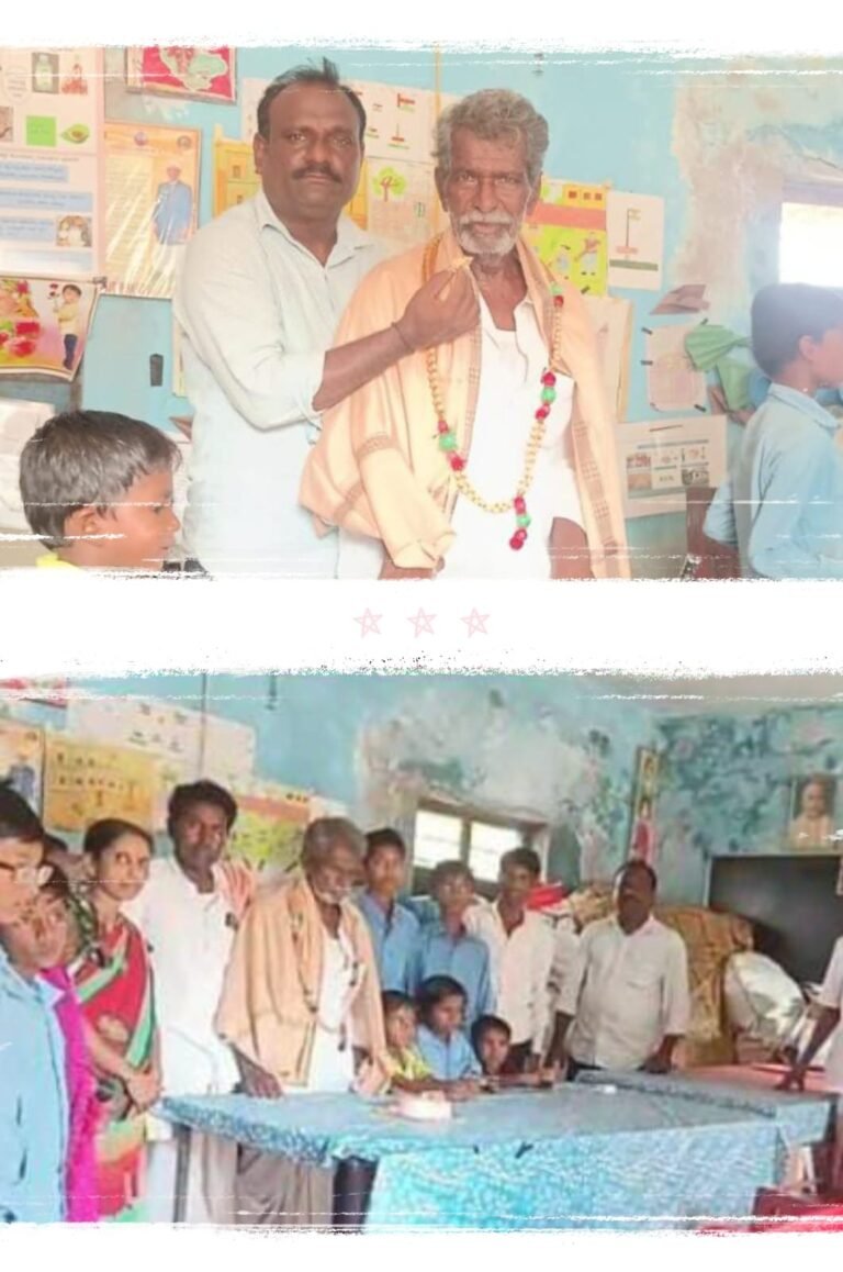 ಅರಿವು ಕೇಂದ್ರ ಗ್ರಾಮ ಪಂಚಾಯತಿ ಗ್ರಂಥಾಲಯ ಮಾಲಗತ್ತಿಯಲ್ಲಿ ಹಿರಿಯ ನಾಗರಿಕರ ಜನ್ಮದಿನ ಸಂಭ್ರಮ – ದ್ಯಾವಣ್ಣ ಪೂಜಾರಿಗೆ ಅದ್ಧೂರಿ ಗೌರವ ಸನ್ಮಾನ