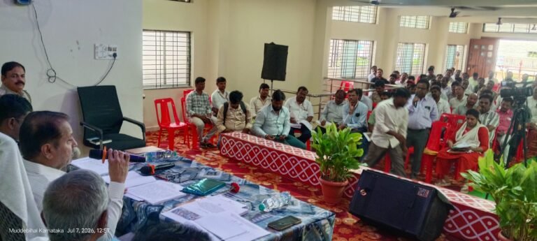 ಹೋರಾಟದ ಹೆಸರಿನಲ್ಲಿ ರಾಜಕೀಯ ಬೇಡ; ಅಧಿಕಾರಿಗಳು ನಿಯಮಾನುಸಾರ ಕಾರ್ಯನಿರ್ವಹಿಸಿ: ಶಾಸಕ ಅಪ್ಪಾಜಿ ನಾಡಗೌಡ ಸೂಚನೆ..!!!